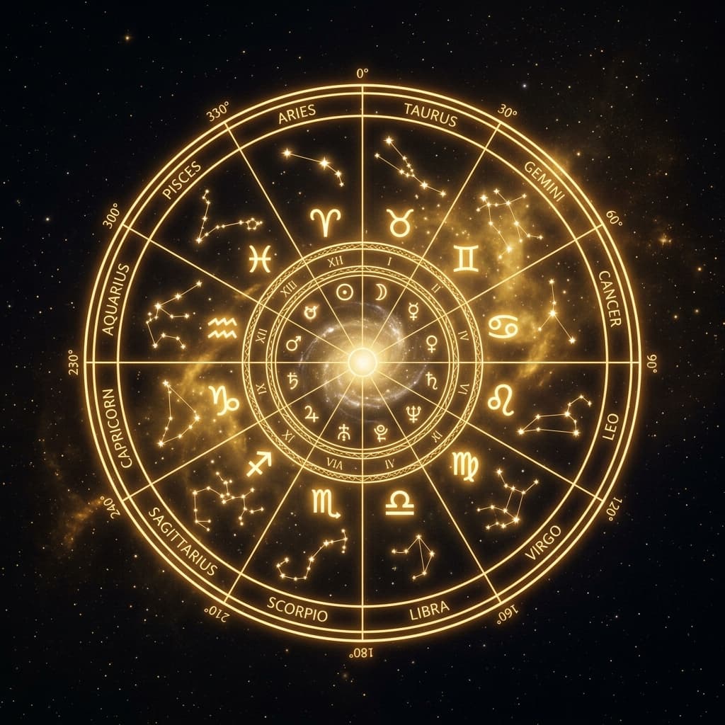 Zodiac Astrology Wheel